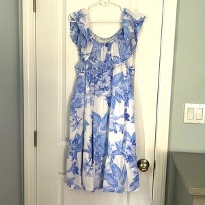 Sandra Darren Off the Shoulder Dress